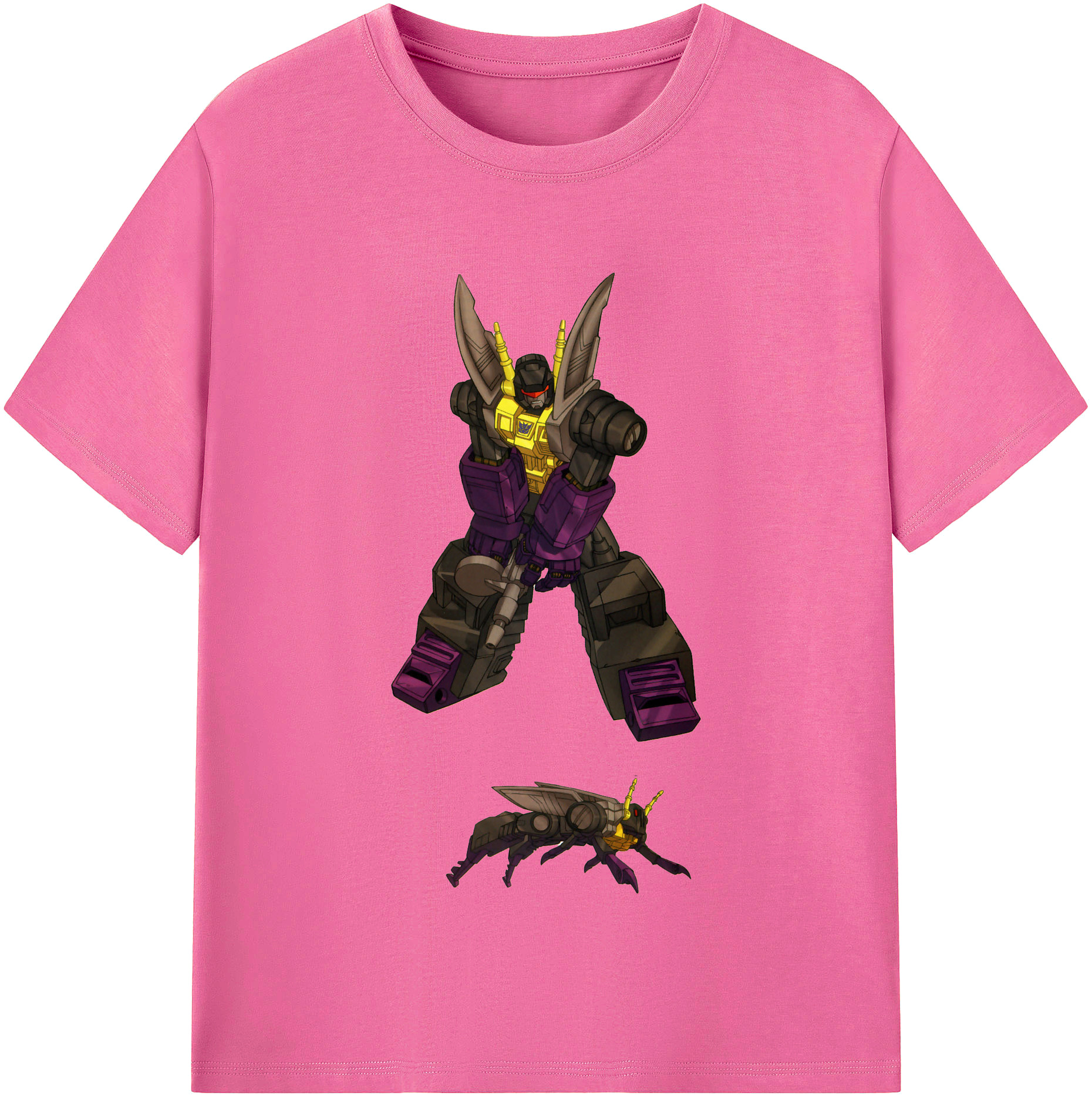 （画像用）  レディースカジュアルプリントTシャツ（綿100％）